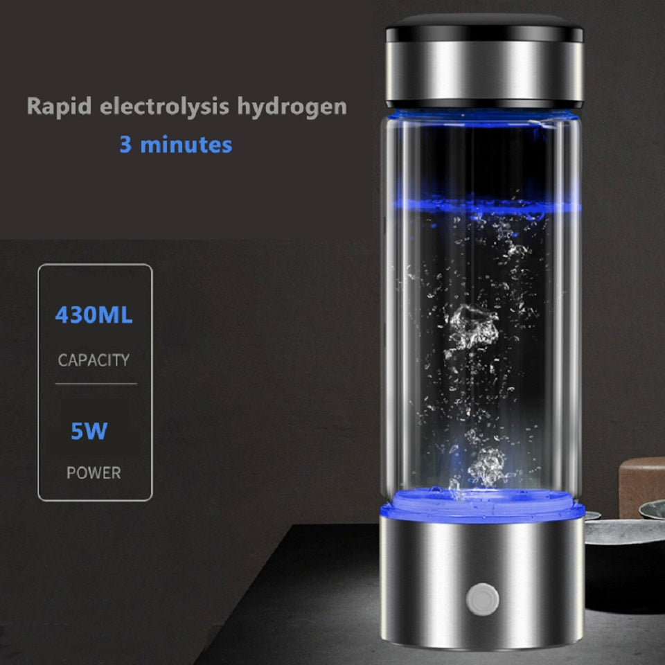 Hydrogen Generator Cup Water Filter 430ml Alkaline Maker - NovaNest