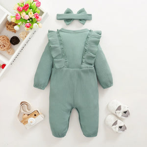 Newborn Baby Girl Romper - NovaNest