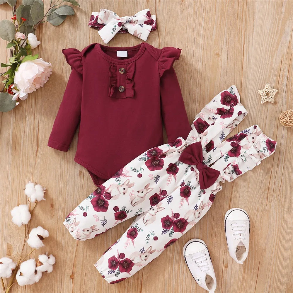 Baby Girl 2-Piece Clothes Set - NovaNest