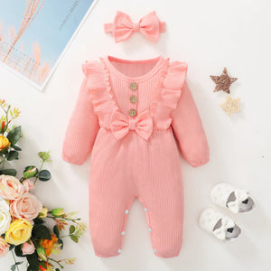 Newborn Baby Girl Romper - NovaNest