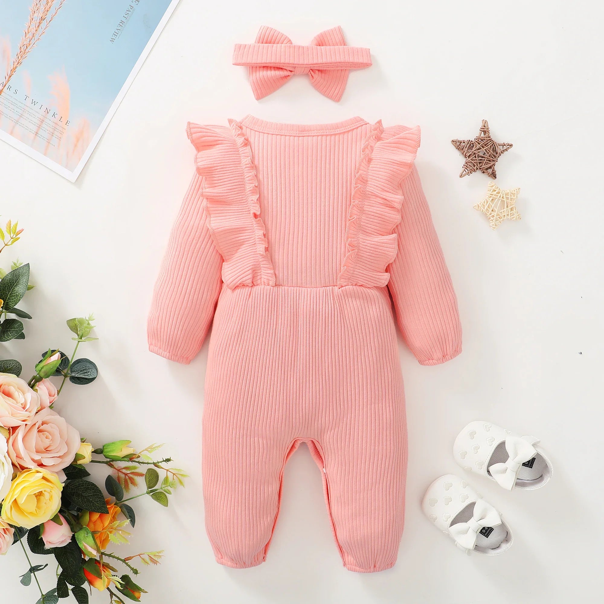 Newborn Baby Girl Romper - NovaNest