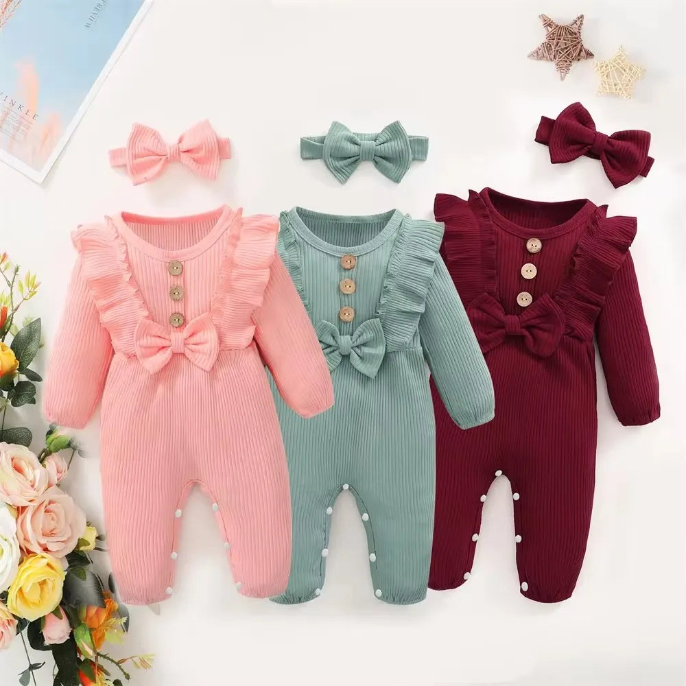 Newborn Baby Girl Romper - NovaNest