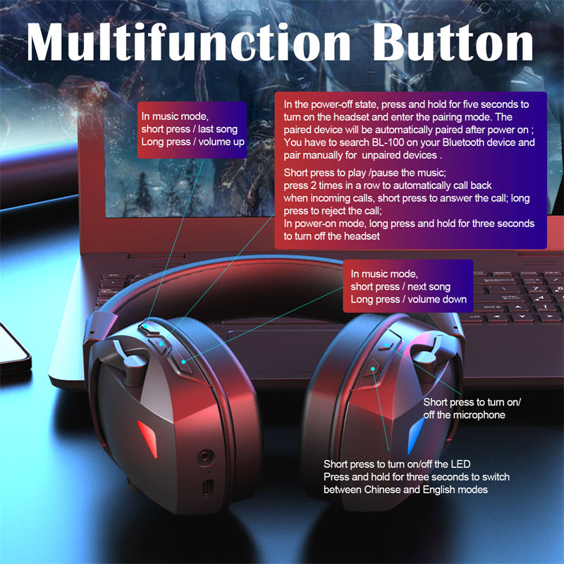 Gaming Headphones With Microphone - NovaNest